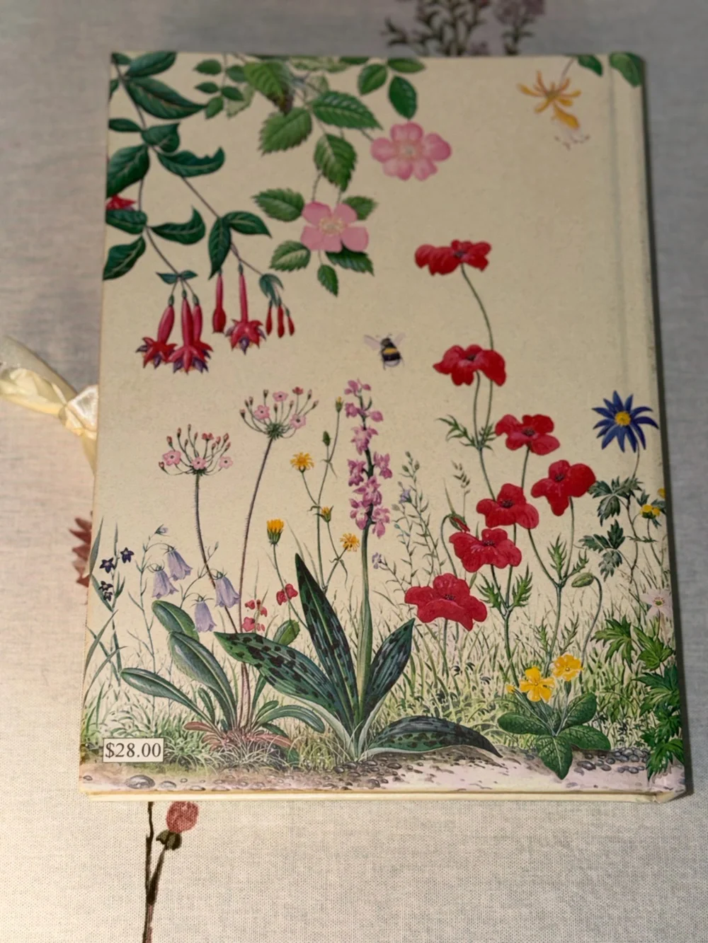 Vintage The Flower Garden Hardcover Photo Album (1994, C.A. Books)